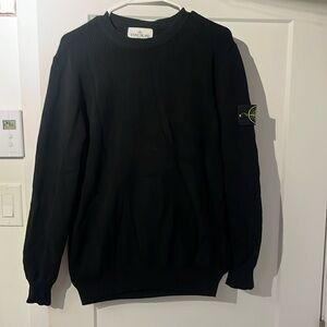 Black STONE ISLAND crewneck